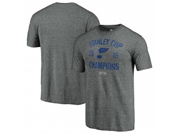Pánské tričko St. Louis Blues 2019 Stanley Cup Champions Ice Rink Tri-Blend