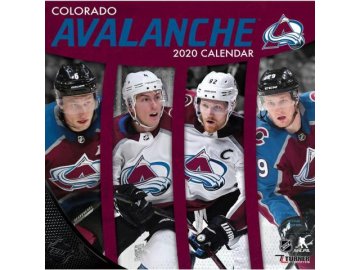 Kalendář Colorado Avalanche 2020 Wall x