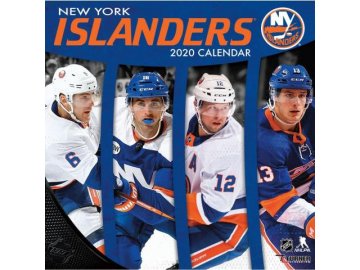 Kalendář New York Islanders 2020 Wall x
