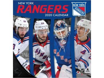 Kalendář New York Rangers 2020 Wall x