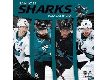 Kalendář San Jose Sharks 2020 Wall x