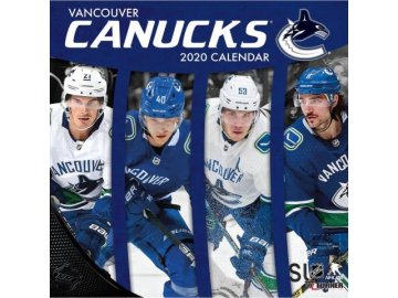 Kalendář Vancouver Canucks 2020 Wall x