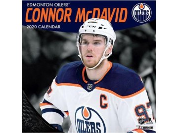 Kalendář Edmonton Oilers Connor Mcdavid 2020 Wall