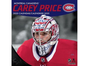 Kalendář Montreal Canadiens Carey Price 2020 Wall