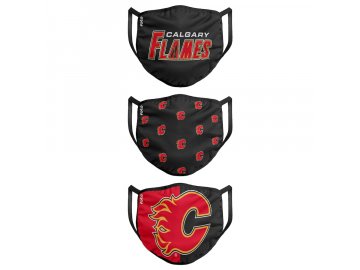 Roušky Calgary Flames FOCO - set 3 kusy