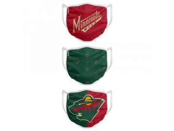 Roušky Minnesota Wild FOCO - set 3 kusy