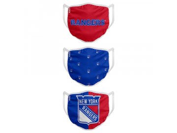 Roušky New York Rangers FOCO - set 3 kusy