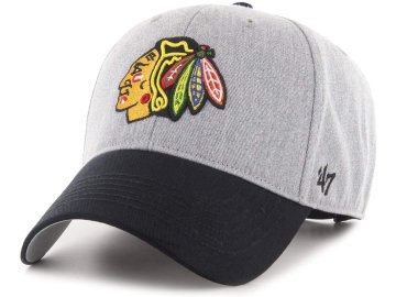 kšiltovka blackhawks grey