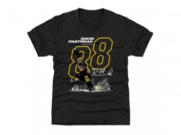 Tričko Boston Bruins David Pastrnak #88 OUTLINE 500 Level