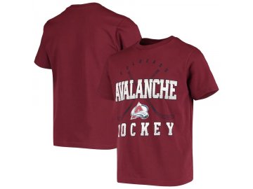 Dětské Tričko Colorado Avalanche Digital T-Shirt - Burgundy