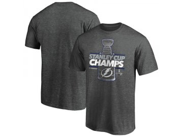 Pánské tričko Tampa Bay Lightning 2020 Stanley Cup Champions Locker Room Laser Shot