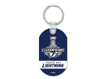 Přívěšek Tampa Bay Lightning 2020 Stanley Cup Champions Metal Key Ring