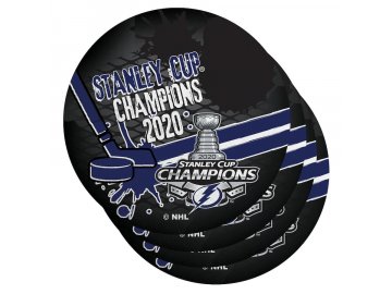 Set podtácků Tampa Bay Lightning 2020 Stanley Cup Champions 4-Pack Neoprene Coaster Set