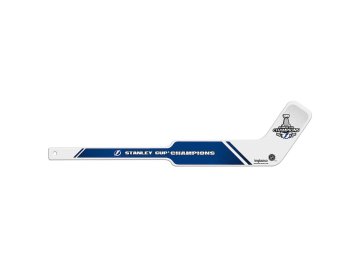 Minihokejka Tampa Bay Lightning 2020 Stanley Cup Champions Mini Wood Goalie Stick