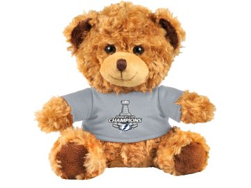 Plyšový medvídek Tampa Bay Lightning 2020 Stanley Cup Champions 10'' Plush T-Shirt Bear
