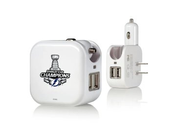 Autonabíječka Tampa Bay Lightning 2020 Stanley Cup Champions USB Charger