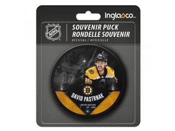 Puk Boston Bruins David Pastrňák #88  Exclusive Player Hockey Puck - Limited Edition of 1000