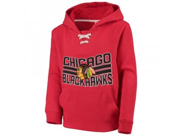 Dětská Mikina Chicago Blackhawks Standard Lace-Up Pullover Hoodie