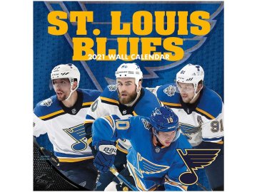 Kalendář St. Louis Blues 2021 Wall Calendar