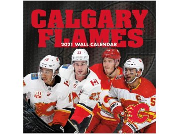 Kalendář Calgary Flames 2021 Wall Calendar