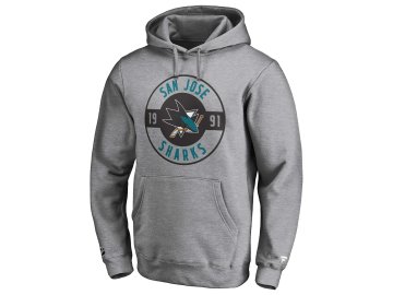 Mikina San Jose Sharks Iconic Circle Start Graphic