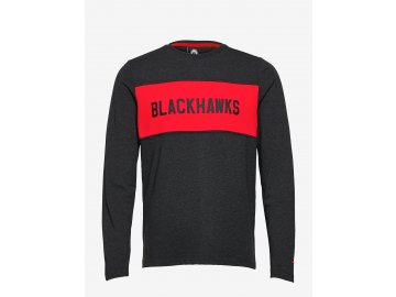 Tričko Chicago Blackhawks Iconic Back To Basics Long Sleeve