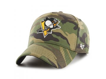 Kšiltovka Pittsburgh Penguins Grove Snapback '47 MVP DT