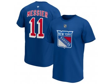 Tričko Mark Messier New York Rangers Iconic Name & Number Graphic