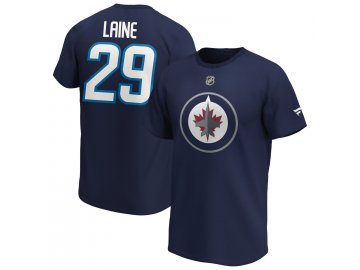 Tričko Patrik Laine Winnipeg Jets Iconic Name & Number Graphic