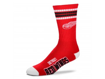 Pánské Ponožky Detroit Red Wings NHL 4 Stripes Crew