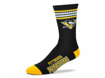 Dětské ponožky Pittsburgh Penguins NHL 4 Stripes Crew