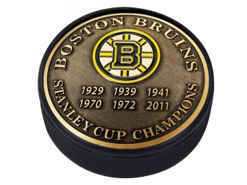 Puk Boston Bruins Stanley Cup Champions Medallion Collection