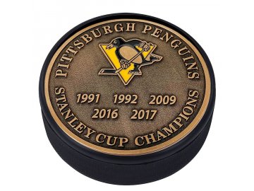 Puk Pittsburgh Penguins Stanley Cup Champions Medallion Collection