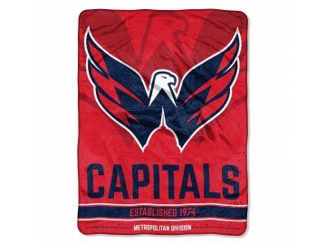 Deka Washington Capitals Micro Raschel Throw