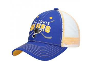Dětská Kšiltovka St. Louis Blues Core Lockup Trucker Snapback Hat - Blue