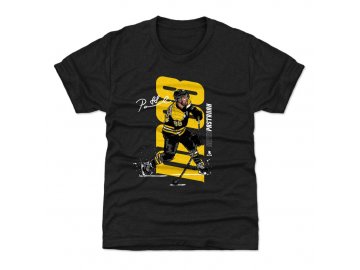 Dětské Tričko David Pastrňák #88 Boston Bruins Vertical WHT 500 Level