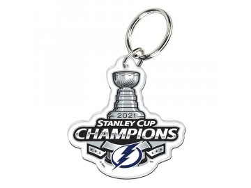 Přívěšek na klíče Tampa Bay Lightning 2021 Stanley Cup Champions Premium Acrylic Key Ring
