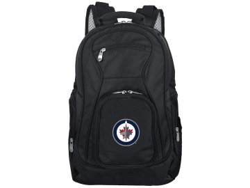 Batoh Winnipeg Jets Laptop Travel Backpack - Black