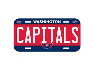 Cedule Washington Capitals License Plate Banner