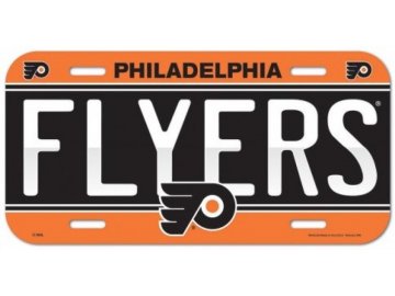 Cedule Philadelphia Flyers License Plate Banner