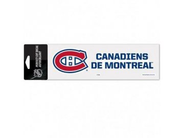 Samolepka Montreal Canadiens Logo Text Decal