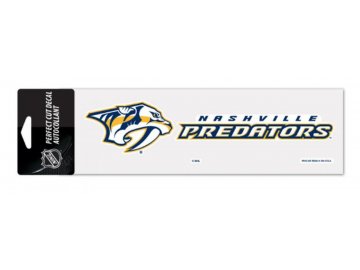 Samolepka Nashville Predators Logo Text Decal