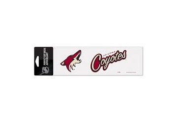 Samolepka Arizona Coyotes Logo Text Decal