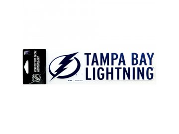 Samolepka Tampa Bay Lightning Logo Text Decal