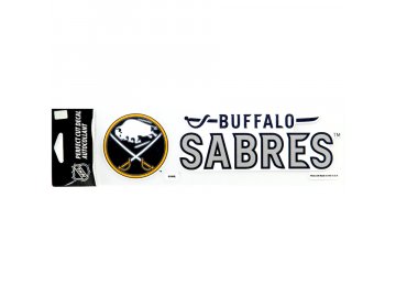 Samolepka Buffalo Sabres Logo Text Decal