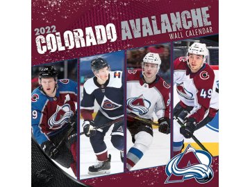 Kalendář Colorado Avalanche 2022 Wall Calendar