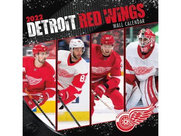 Kalendář Detroit Red Wings 2022 Wall Calendar