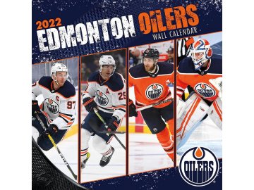 Kalendář Edmonton Oilers 2022 Wall Calendar