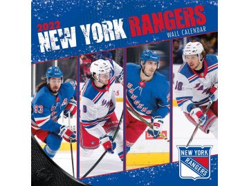 Kalendář New York Rangers 2022 Wall Calendar