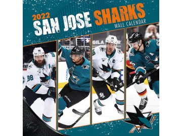 Kalendář San Jose Sharks 2022 Wall Calendar